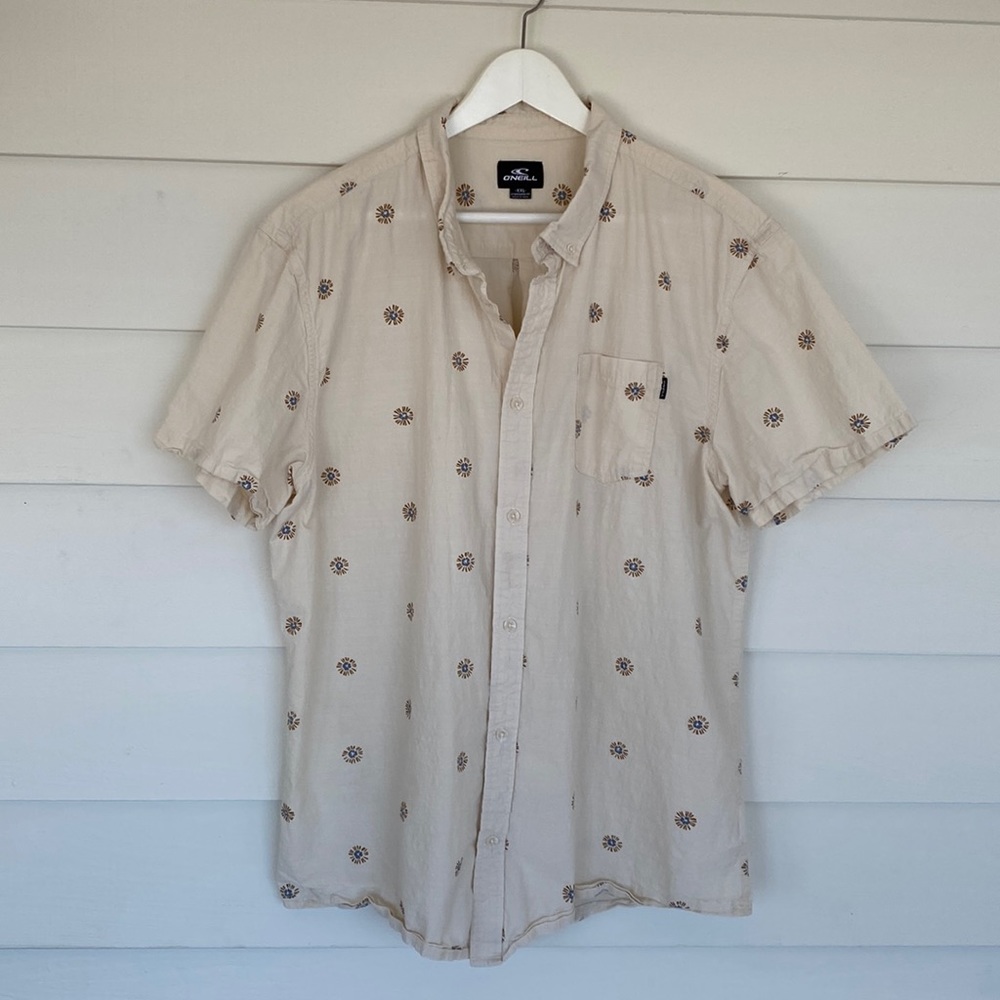 O’Neill Mens Short Sleeve Button Down Shirt